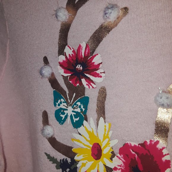 2 PC - Wonder Nation Deer top & pink leggings - Picture 4 of 9